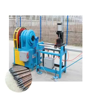 Small pipe support tip machine for tunnel construction High frequency heating small catheter automatic cone tip equipment