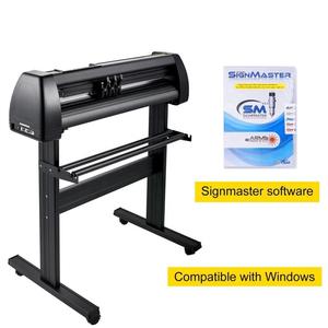<b>Vinyl</b> Cutter 870mm Sign Cutting Machine 28 Inch LCD Screen Cutting with Floor <b>Stand</b> - Product Image 3