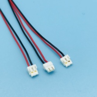 JST 2 Pin Mikro 1.25 Mm Kabel Ekstensi, Colokan Konektor Betina Pria