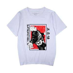 تيشيرتات كرتونية بنمط الأنمي للأطفال والمراهقين أولاد وبنات بأكمام قصيرة، ملابس صيفية عصرية مع خيار المقاسات الكبيرة - Product Image 2