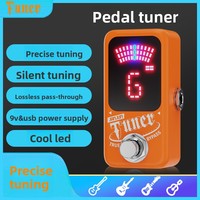 Foreign Trade Guitar Effects Pedal Tuner/Recording Tuning Electric Guitar Quality Assured Cross-Border Exclusive Metal Made