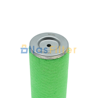 Filter Knalpot Pompa Vakum HEPA BTLAS A22304020 Media Koalesensi Hijau Filter Kabut Minyak Fiberglass Bersertifikasi CE