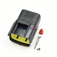 Connecteur étanche 8 broches TYCO AMP 174982-2 174984-2, faisceau de câblage, prise électrique automobile