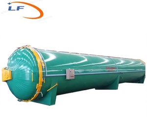 Machine de traitement du bois bois bois haute pression, réservoir cylindrique pour le séchage, pénétration de la conservation - Product Image 2