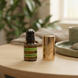 Gaharu Aneka Jaya Authentic Pure Natural Lemongrass <b>Essential</b> <b>Oil</b> 2 ml for Insect Repellent and Spa Massage with Dropper - Product Image 1