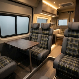 Siège-lit pivotant et inclinable pour camping-car, design réversible, certifié 3C, personnalisable de 1 à 4 places, diverses couleurs pour conversion de <span class=keywords><strong>fourgon</strong></span> - Product Image 6