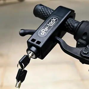 Verrou de frein antivol robuste CB pour vélos, scooters, motos - Conception durable en ABS, facile à transporter, modèle Y853696669473 - Product Image 2