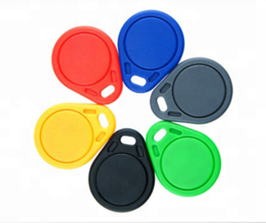 Nhà Máy Giá rewritable RFID ABS <span class=keywords><strong>keyfob</strong></span> em4305 kích thước màu tùy chỉnh kiểm soát truy cập móc khóa - Product Image 1