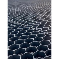Grille de sol perméable, pavé poreux pour gazon, stabilisateur de gravier pour allée, grille en maille pour allée résidentielle et chemin de jardin