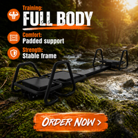 ROARFIT Mega Microformer # 5 Guidons (paire) + Plateforme arrière – Équipement de gym tout-en-un, machine d'entraînement portable