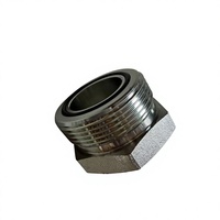 Adaptateur de tuyau hydraulique en acier avec connecteur mâle ORFS 4F d'usine