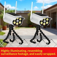 Lampe murale de surveillance LED solaire personnalisée pour extérieur, éclairage de cour et de jardin avec capteur, idéale pour l'export.