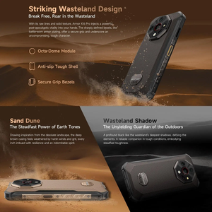 <span class=keywords><strong>Ulefone</strong></span> <span class=keywords><strong>Armor</strong></span> IP68 X16 Pro โทรศัพท์ที่ทนทาน8GB + 256GB โทรศัพท์มือถือ NFC แบตเตอรี่10360mAh 5G แอนดรอยด์15 OCTA Core สมาร์ทโฟน - Product Image 3