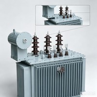 Transformateur immergé dans l'huile à conception personnalisée, transformateur abaisseur de tension, alimentation compacte avec transformateur 10kV 630kVA, norme IEC