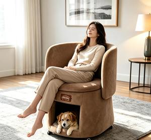 Cama Plegable Moderna para Mascotas, Cueva para Gatos, Cama Ortopédica de Espuma Viscoelástica para Perros Pequeños - Product Image 1