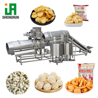Ligne de production de snacks soufflés par extrusion, spécial snacks pour enfants, sans additifs, machine de production industrielle de snacks soufflés