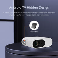 Hotack Venta al por mayor 7000 lúmenes LED Smart Android WiFi Proyector portátil 1080P Mini 4K Proyector