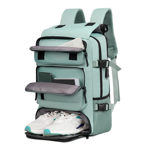 Sac à dos de sport multifonctionnel en nylon imperméable à l'eau Sac à dos de voyage de mode avec approbation de vol Sac de nuit multi-partmed - Product Image 6