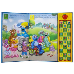 Sách âm thanh 30 nút để Học Những từ đầu tiên, bảng chữ cái tuyệt vời cho trẻ em abcs với Elmo có bài hát nghe và hát abcs - Product Image 2