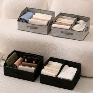 Household <b>Drawer</b> Organizer Non-Woven Fabric Storage Box Foldable Organizer Boxes <b>for</b> <b>Clothes</b> Jeans - Product Image 1