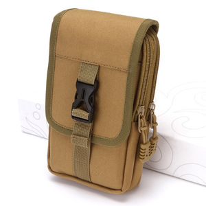 Dikey Su Geçirmez Oxford Fermuarlı Açık Hava Bel Çantası, Kemer Halkalı, Yürüyüş İçin Cep Telefonu Kılıfı, Unisex Bel Çantası (Telefonlar için) - Product Image 6
