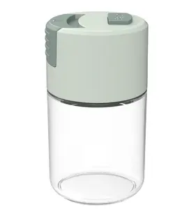 New Design Salt Pepper Spice Precise Press Type Sprinkle 0.5 Gram Seasoning Dispenser. Kitchen Spray Salt Pepper Bottle