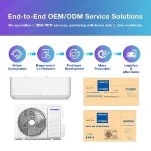 <span class=keywords><strong>Climatiseur</strong></span> split intelligent WiFi HYUNDAI personnalisable R32 18000 BTU Inverter pour usage domestique, économie d'énergie et déshumidificateur - Product Image 4