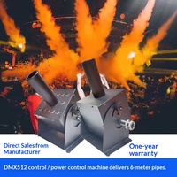 Máquina de CO2 Criogénico con Cambio de Color LED para Discotecas y Espectáculos de DJ, Equipo de Atmósfera con Efecto de Gas Vertical de Alto Impacto