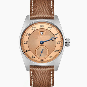 Kubbeli cam OEM Vintage Bonklip bilezik otomatik mekanik atlama saat izle - Product Image 4