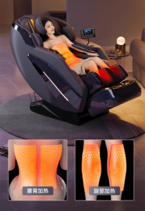 VCT卸売高級スマート全身マッサージチェア3D無重力設計リクライニングBluetoothタイマー制御ホームフット - Product Image 5