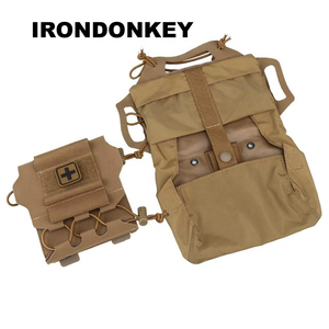 Sac de survie en nylon IRONDONKEY, pochette médicale IFAK, camouflage, Molle, trousse de premiers soins EMT, libération rapide, multifonctionnel pour la chasse - Product Image 6