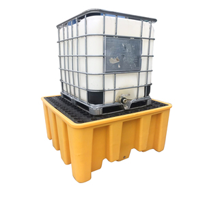 PRÉFACE Sécurité industrielle Prévention des déversements Contrôle chimique Huile Vertical HDPE Eau Réservoir IBC 4 Fûts Palette <span class=keywords><strong>composite</strong></span> - Product Image 3