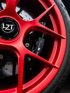 Jantes <span class=keywords><strong>de</strong></span> course SY-1039 légères forgées rouge satiné FI-R FIR haute performance OEM à blocage central pour <span class=keywords><strong>Porsche</strong></span> 911 992 Turbos BMW - Product Image 3