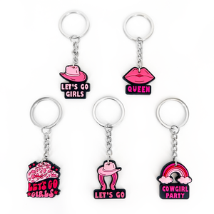 Nhà máy giá rẻ tùy chỉnh PVC dễ thương Anime Gun <span class=keywords><strong>Keychain</strong></span> tùy chỉnh của phụ nữ màu hồng mini Bag Lipgloss <span class=keywords><strong>Keychain</strong></span> Keyring - Product Image 3