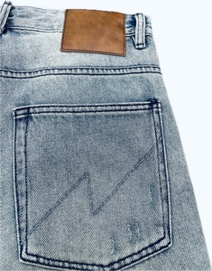 Shorts <span class=keywords><strong>cargo</strong></span> déchirés 3D en jean 100 % coton pour homme, style streetwear décontracté, avec logo personnalisé du fabricant - Product Image 4