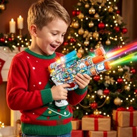 Graffiti de Noël, lumière électrique, son, plastique pour enfants, blaster musical lumineux, cadeau d'anniversaire de Noël pour les garçons de 5 à 7 ans