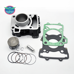 Bloc-cylindres en aluminium Haogang <span class=keywords><strong>KTM125</strong></span> DUKE125, segments de piston 58 mm, kit de joints, 125 cc pour mécanisme de vilebrequin de moto - Product Image 1