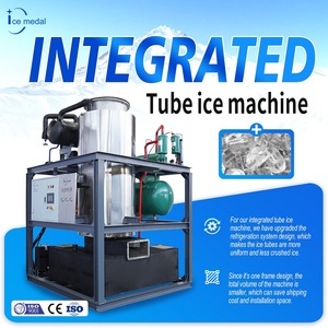 Machine à glace en tube certifiée CE, économie d'énergie, entièrement automatique, 5, 10, 20, 30 tonnes/jour, machine à glace en tube industrielle - Product Image 5