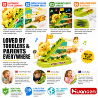 Jouets de piste de canards électriques KZHM pour enfants, canards automatiques grimpant les escaliers, jouets éducatifs STEM, cadeaux pour enfants
