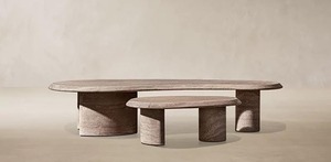 Ensemble de table à manger d'extérieur en teck contemporain, meubles de patio durables - Product Image 3