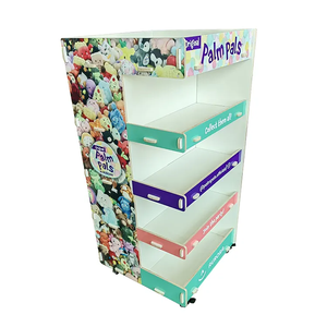 Tùy chỉnh ván ép sàn hiển thị giá đồ chơi sang trọng Showcase đứng cho cửa hàng siêu thị - Product Image 3