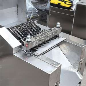 Machine à couper la viande congelée automatique commerciale multifonctionnelle 220V 304 Acier inoxydable Nouvel état Boeuf Porc Poulet - Product Image 3