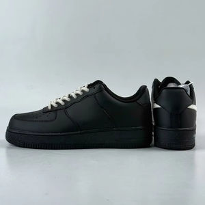 20251 vente chaude guerrier noir pour AF1 chaussures de planche de corde de chanvre pour hommes femmes polyvalent coupe basse décontracté sport Design Style de marche - Product Image 2