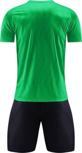 สีขาวและสีดำชุดฟุตบอลที่มีคุณภาพสูงโพลีเอสเตอร์สำหรับผู้ชายและผู้หญิงที่กำหนดเองของคุณเองทีมฟุตบอลเครื่องแบบและเสื้อ - Product Image 6