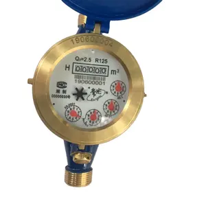 Medidor de agua fría y caliente DN 15-50 Multi-jet Dry dial clase B/Clase C