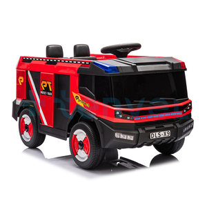 Vente en gros <span class=keywords><strong>de</strong></span> <span class=keywords><strong>camion</strong></span> <span class=keywords><strong>pompier</strong></span> électrique 12V pour enfants avec réservoir d'eau pistolet à eau pour bébé jouet <span class=keywords><strong>camion</strong></span> à conduire pour enfants - Product Image 6