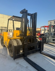 Second hand TCM fd100 10 tons used fd70 diesel <b>forklift</b> great condition made in Japan - Product Image 2