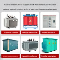 Transformador de Potencia Sumergido en Aceite de Alta Capacidad de Carga, de 100kVA a 2500kVA, 11/0.4Kv 35/0.4Kv, Transformador Sumergido en Aceite Duradero de 35/0.4kv