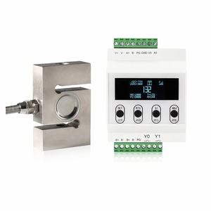 सूचक डिस्प्ले और लोड सेल वोल्टेज स्केल, एस-टाइप संपीड़न भार सेंसर, इलेक्ट्रॉनिक परीक्षण बल, बीम वजन - Product Image 1