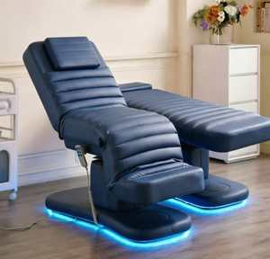 Sillón de Lavacabezas Eléctrico con Mecanismo de Elevación para Salones de Belleza y Spas, Moderno, en Cuero PU - Product Image 1